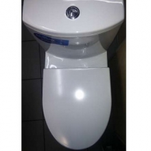 Красная крышка для унитаза Cersinit Parva c микролифтом