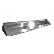 Раковина-желоб из нержавеющей стали ССК-07/728(L/R)