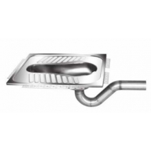 Напольный унитаз из нержавеющей стали ССК-02/819