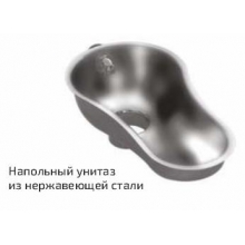 Напольный унитаз из нержавеющей стали ССК-02/826