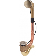 Слив-перелив для ванны полуавтомат Kaiser 8003-Бронза медно-латунный