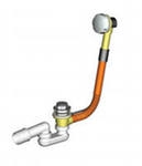 Jacob Delafon Слив/перелив полу-автомат хром  E70174CP