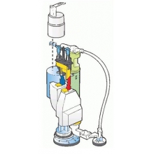 IDO 64441 СЛИВНАЯ И ЗАЛИВНАЯ АРМАТУРА, ДВУХРЕЖИМНЫЙ СЛИВ